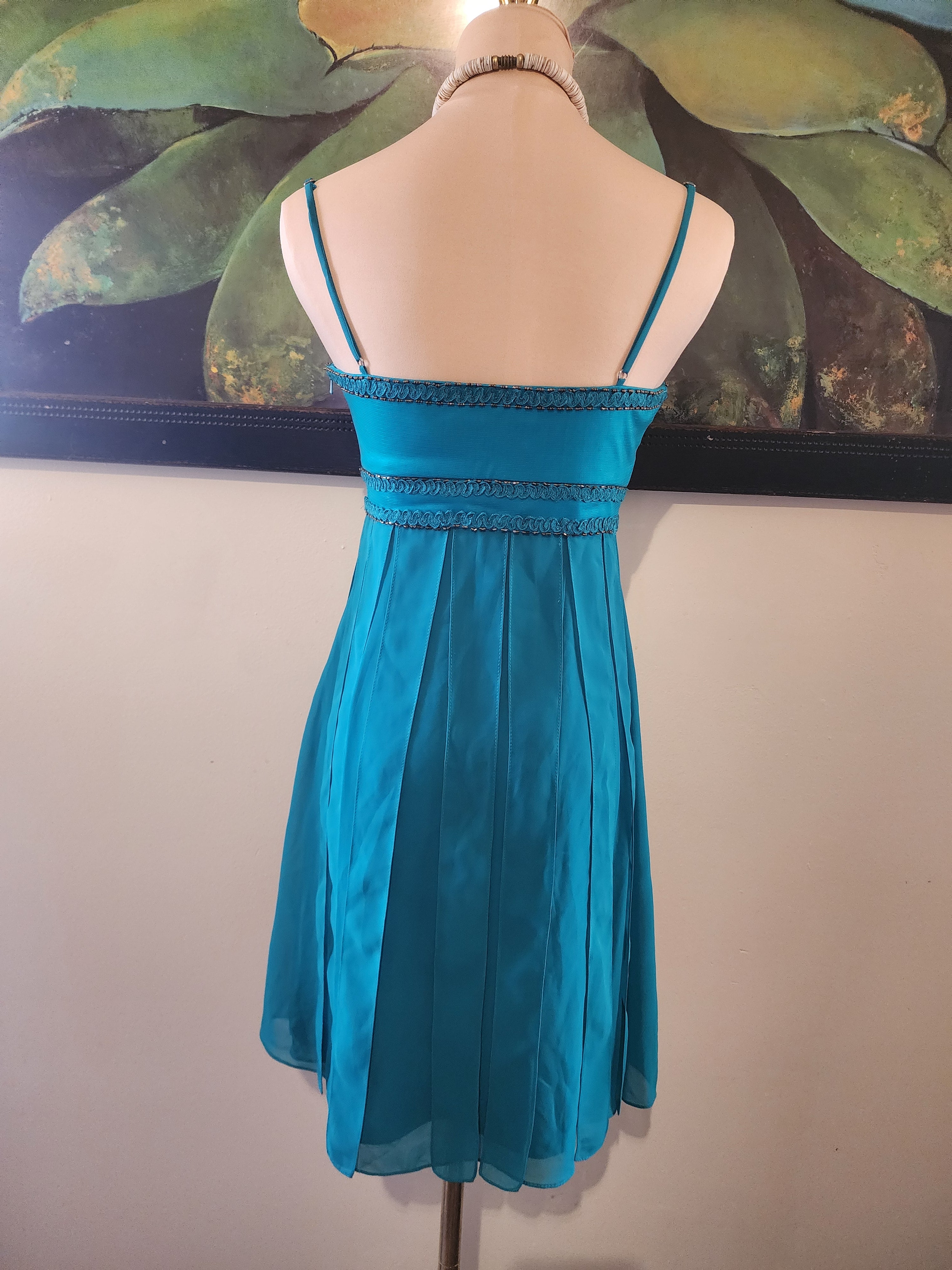 Teal She Comes Dress